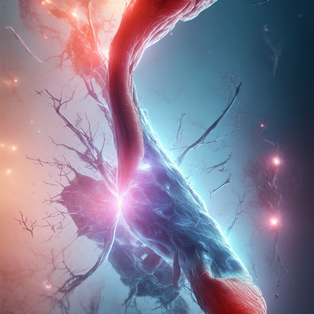 Other specified injury of dorsal vein of left foot, subsequent encounter digital illustration