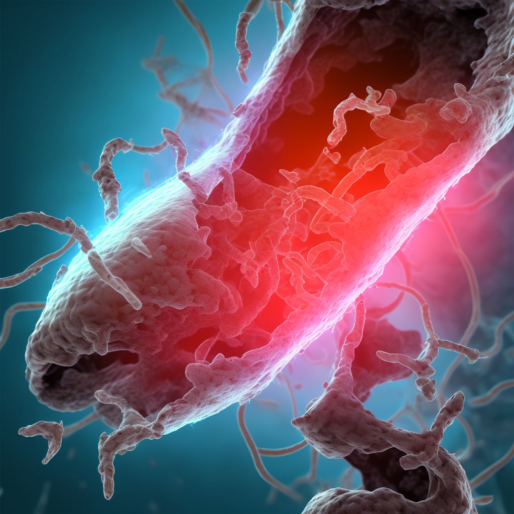 Laceration of unspecified blood vessel at ankle and foot level, right leg, initial encounter digital illustration