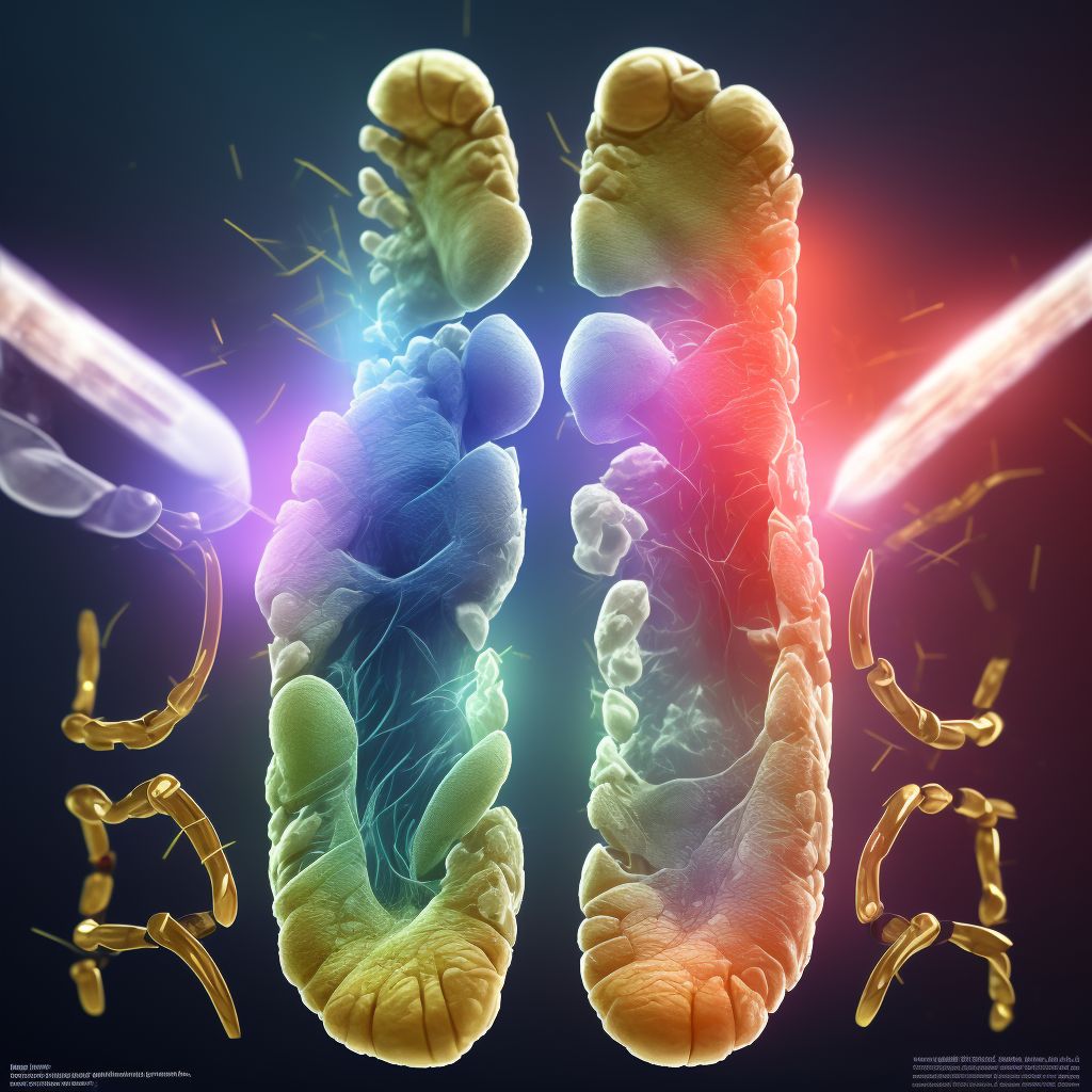 Other specified injury of muscle and tendon of long extensor muscle of toe at ankle and foot level, unspecified foot, subsequent encounter digital illustration