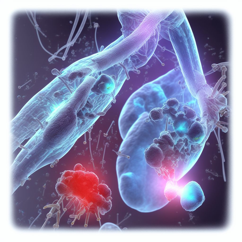 Other specified injury of other specified muscles and tendons at ankle and foot level, right foot, initial encounter digital illustration