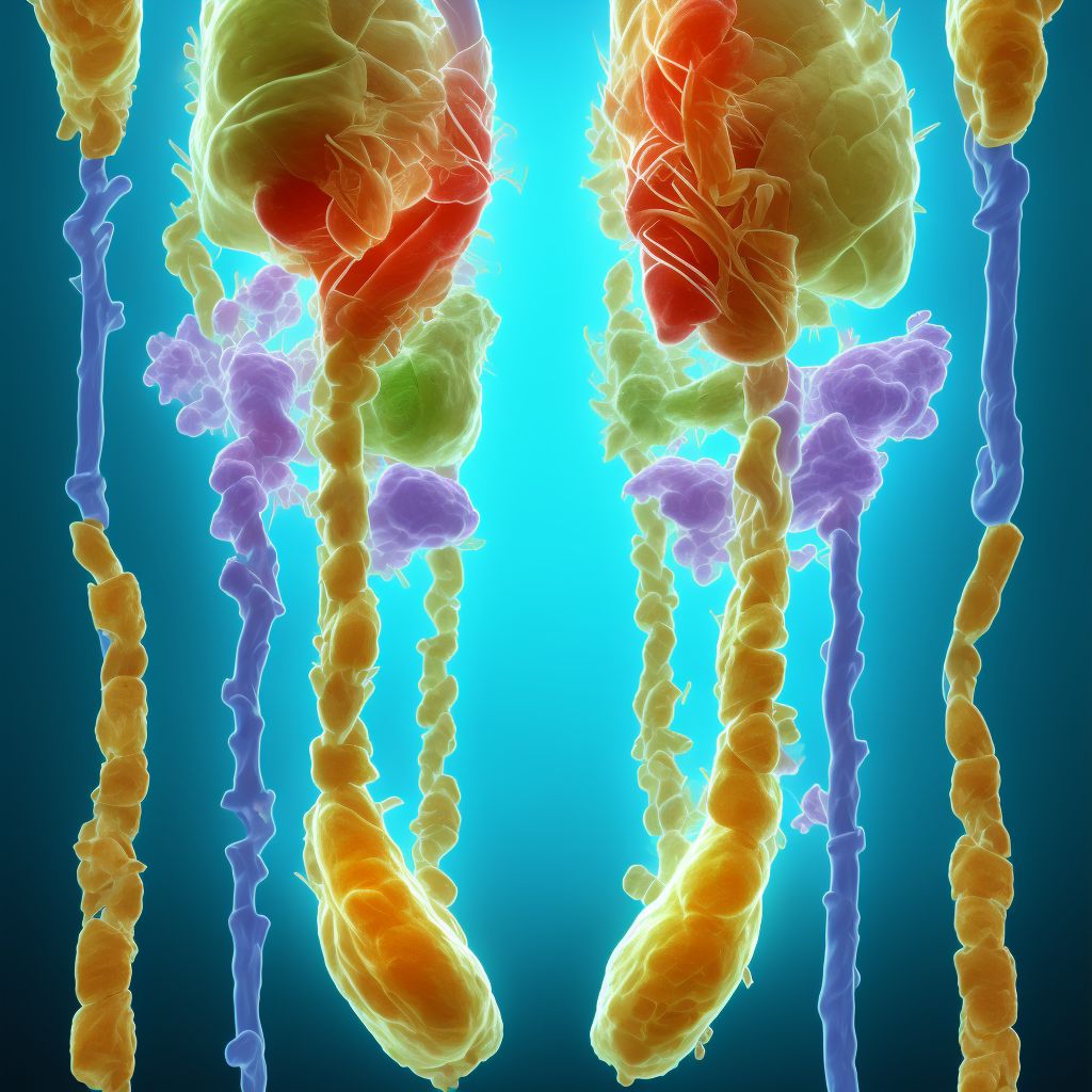 Strain of unspecified muscle and tendon at ankle and foot level, unspecified foot, initial encounter digital illustration