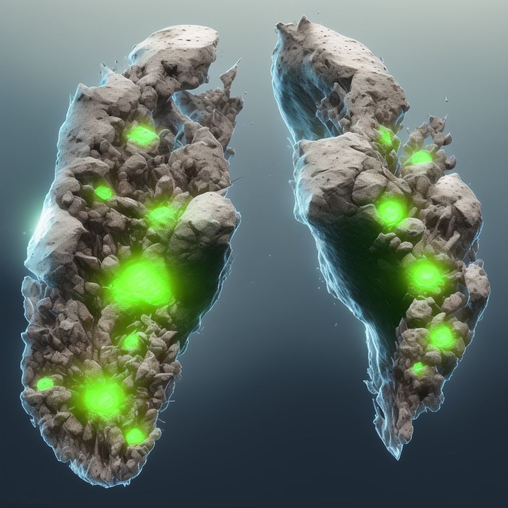 Salter-Harris Type IV physeal fracture of unspecified metatarsal, sequela digital illustration