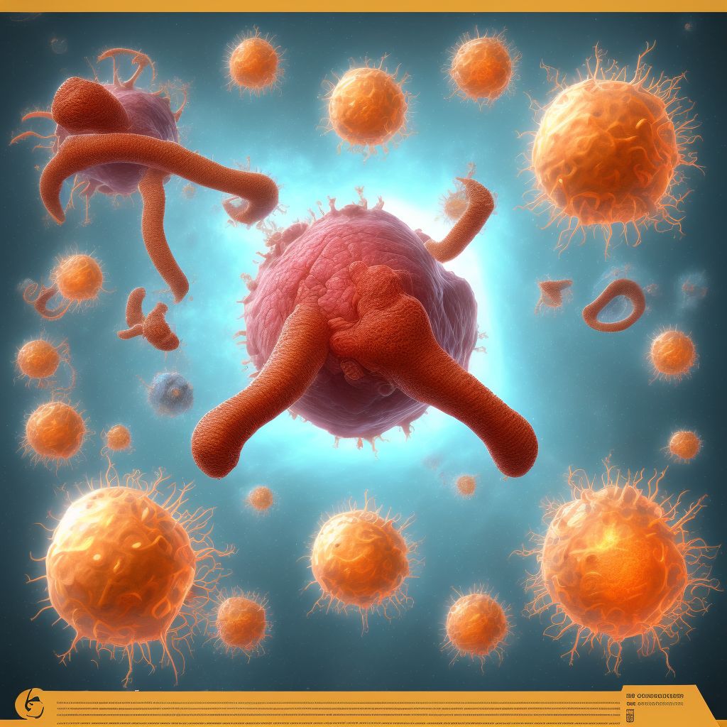 Gastric contents in pharynx causing other injury, initial encounter digital illustration