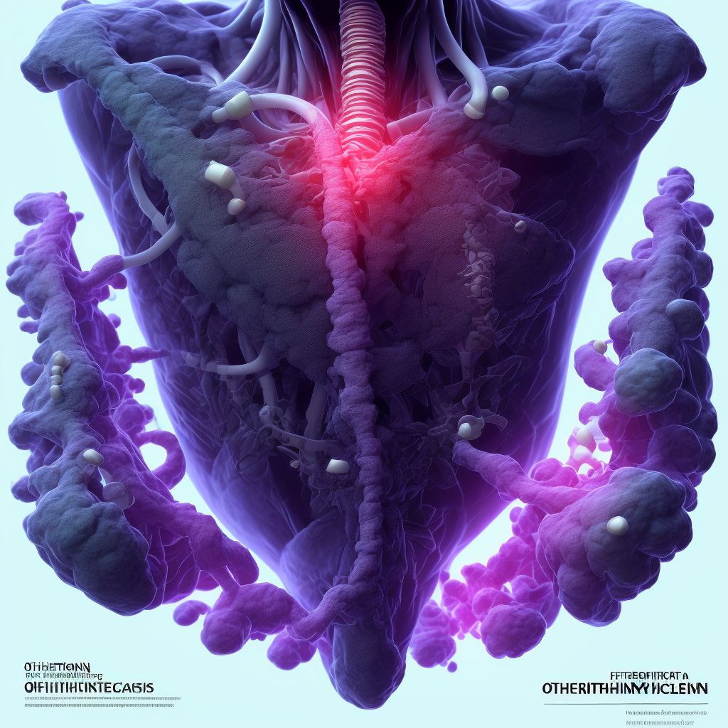 Other foreign object in trachea causing asphyxiation, subsequent encounter digital illustration