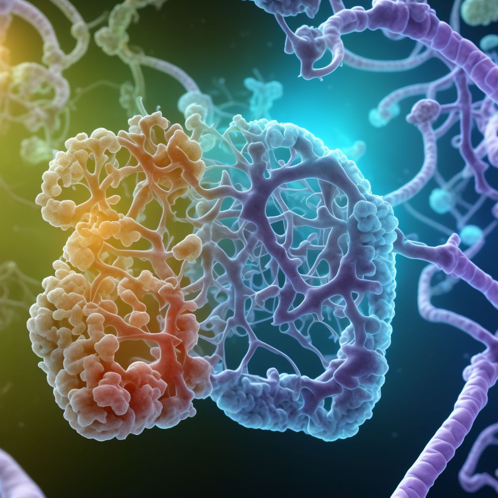 Food in respiratory tract, part unspecified causing asphyxiation, sequela digital illustration