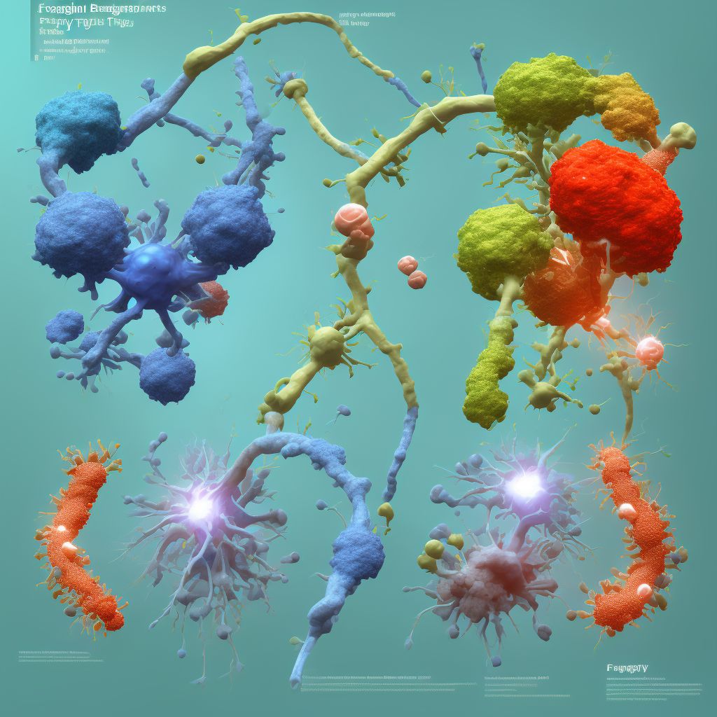 Foreign body in other parts of genitourinary tract, initial encounter digital illustration