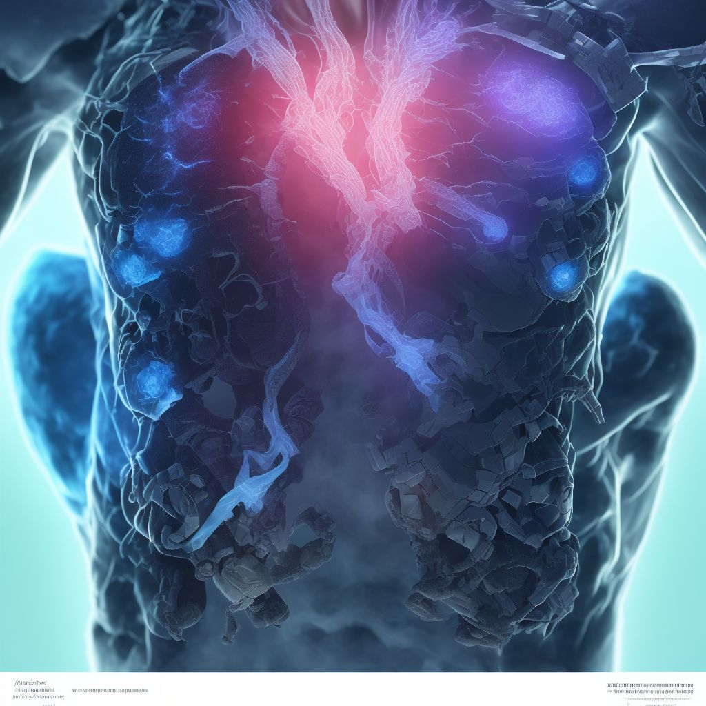 Burn of third degree of left scapular region, subsequent encounter digital illustration