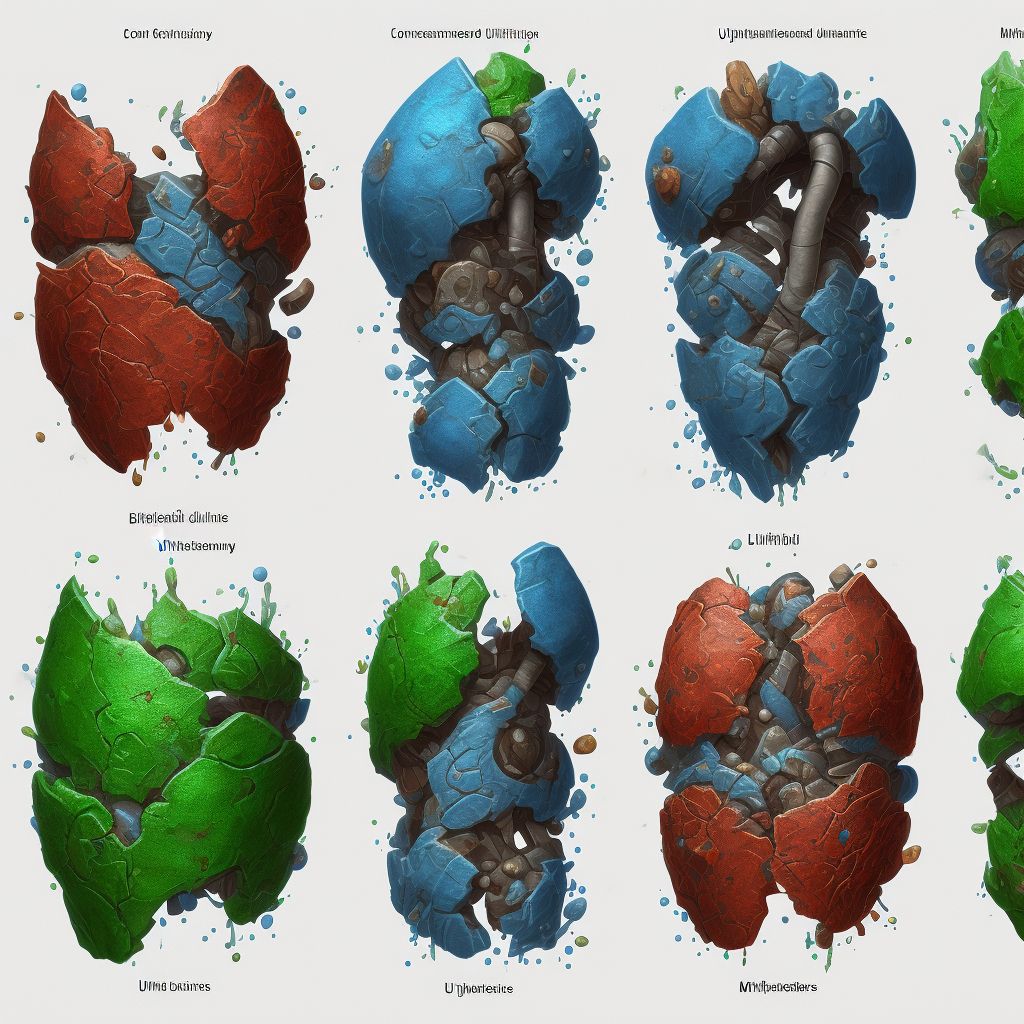 Corrosion of second degree of multiple sites of unspecified shoulder and upper limb, except wrist and hand, initial encounter digital illustration