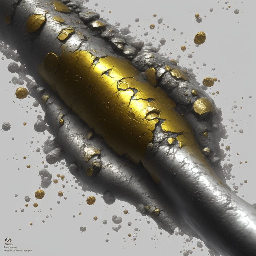 Corrosion of first degree of unspecified multiple fingers (nail), not including thumb, initial encounter digital illustration