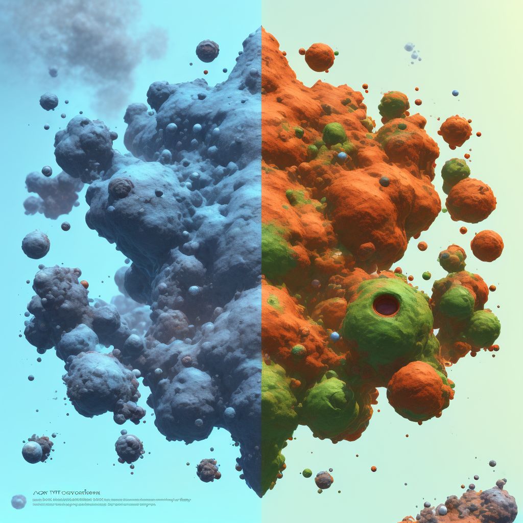 Corrosions involving 30-39% of body surface with 0% to 9% third degree corrosion digital illustration