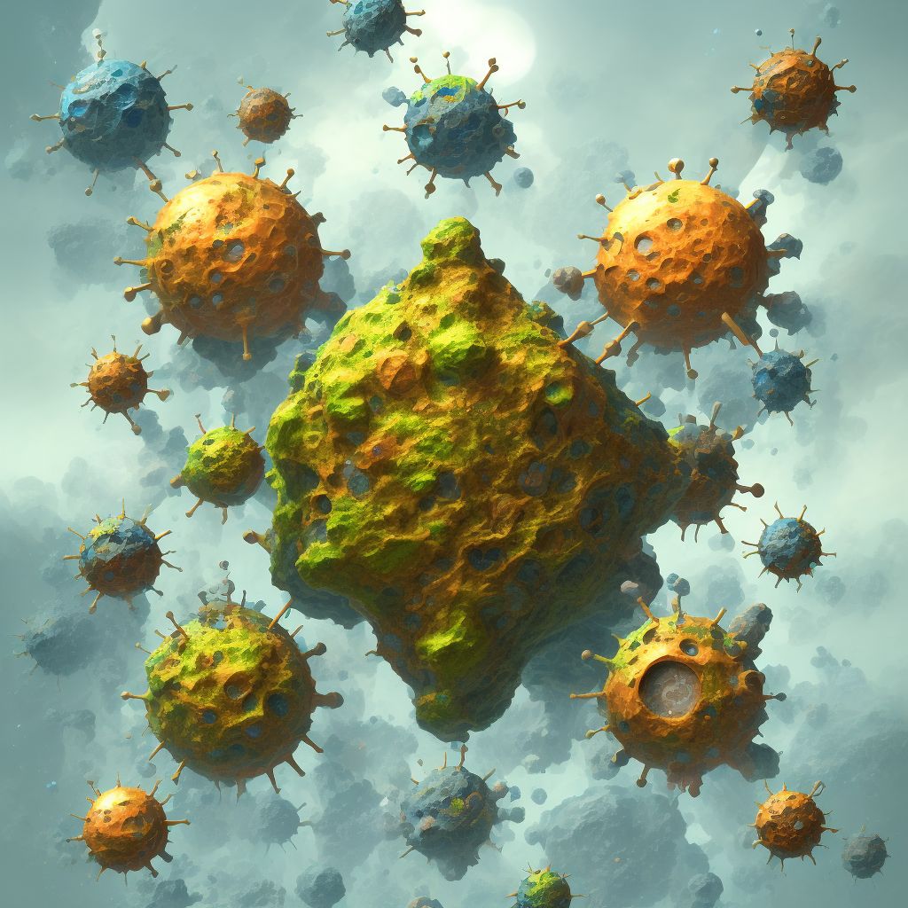 Corrosions involving 90% or more of body surface with 60-69% third degree corrosion digital illustration