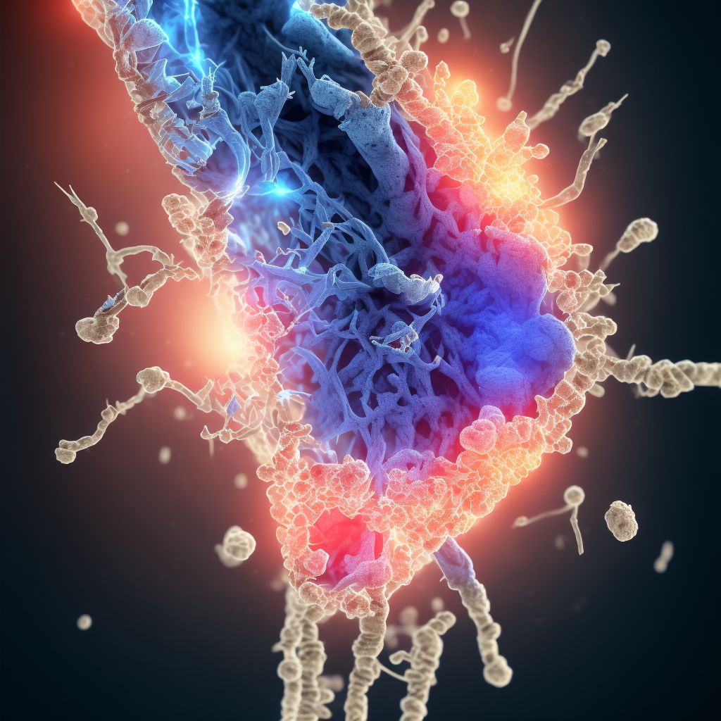 Superficial frostbite of unspecified knee and lower leg, initial encounter digital illustration