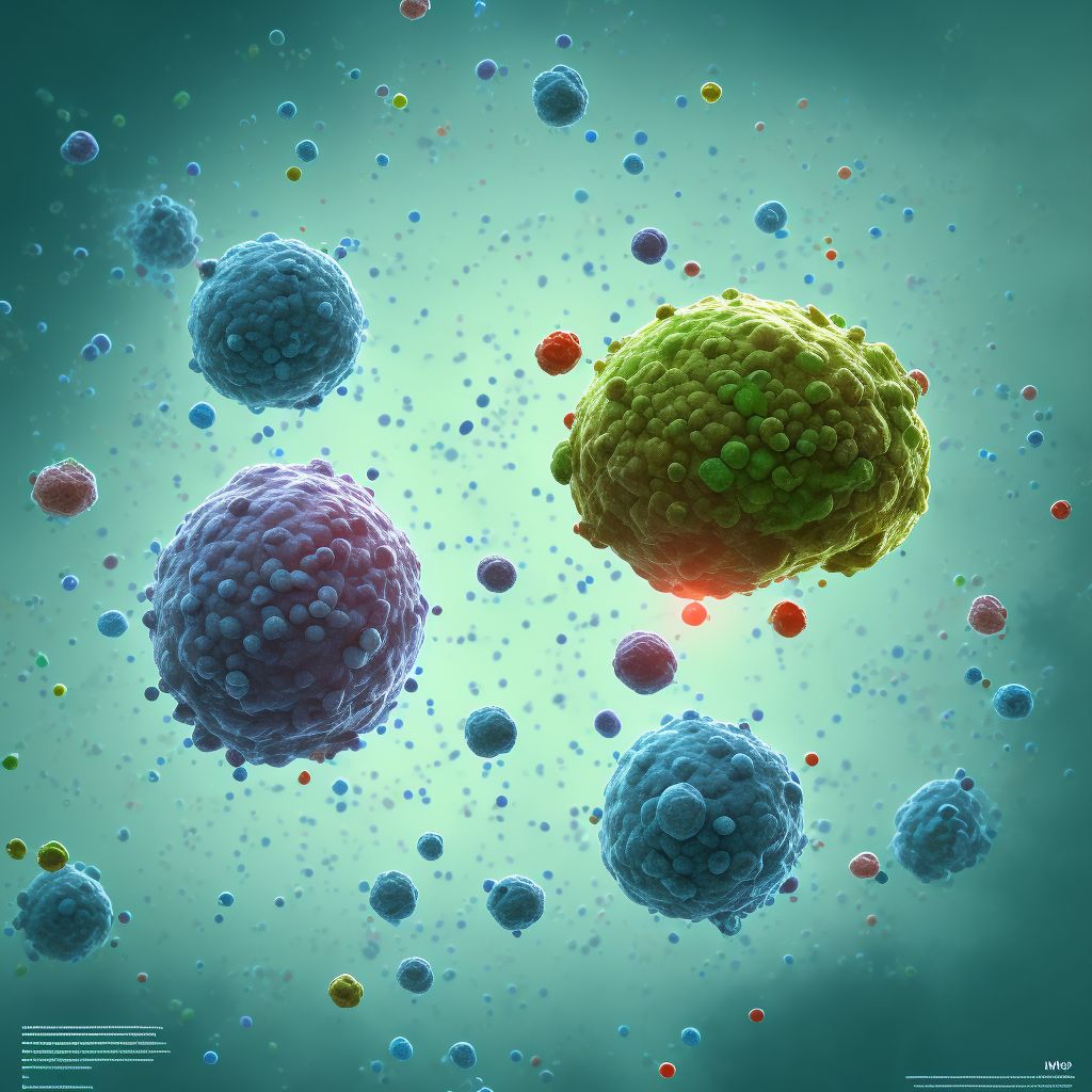 Poisoning by other systemic antibiotics, undetermined, sequela digital illustration