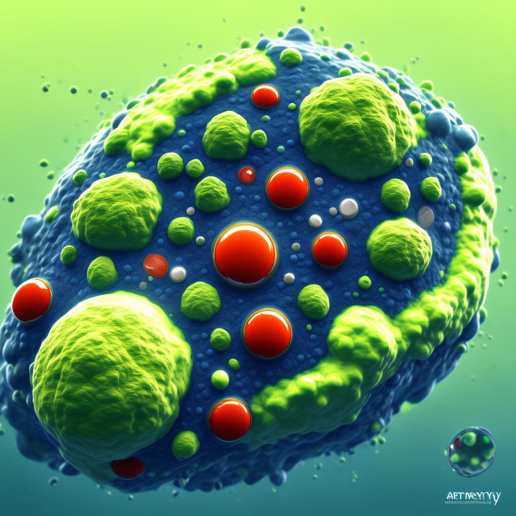 Underdosing of other systemic antibiotics, sequela digital illustration