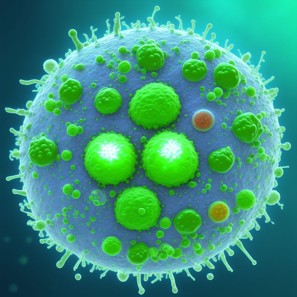 Poisoning by antimalarials and drugs acting on other blood protozoa, undetermined, initial encounter digital illustration