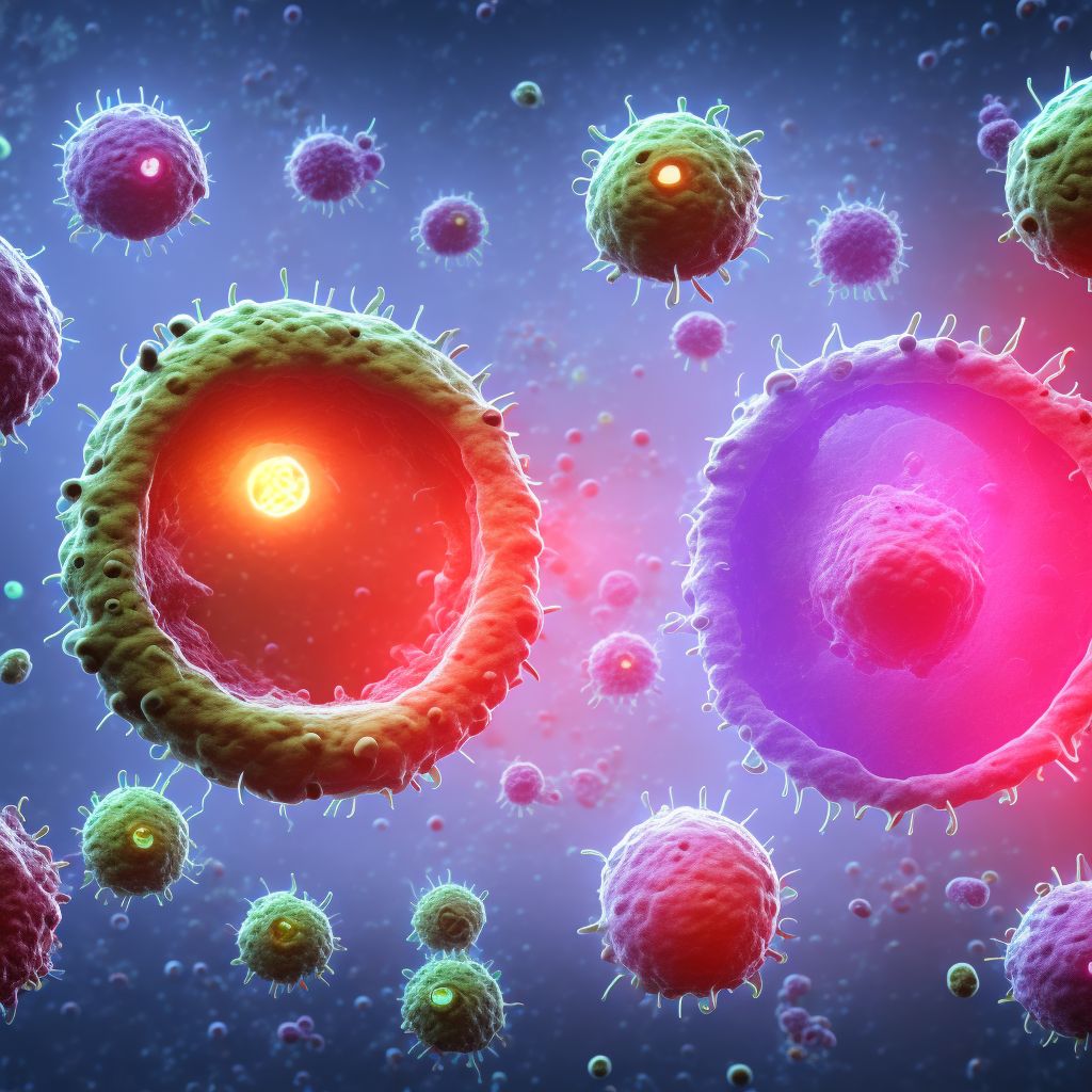 Adverse effect of antimalarials and drugs acting on other blood protozoa, sequela digital illustration