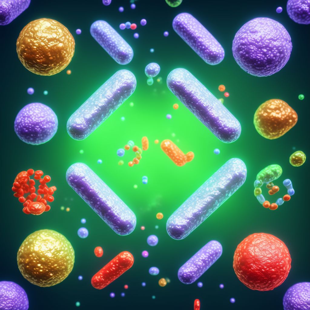 Underdosing of antiviral drugs, sequela digital illustration