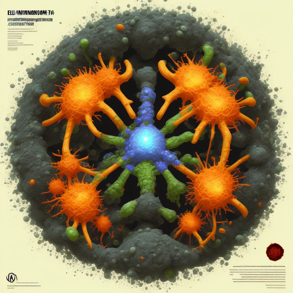 Poisoning by other specified systemic anti-infectives and antiparasitics, assault, initial encounter digital illustration