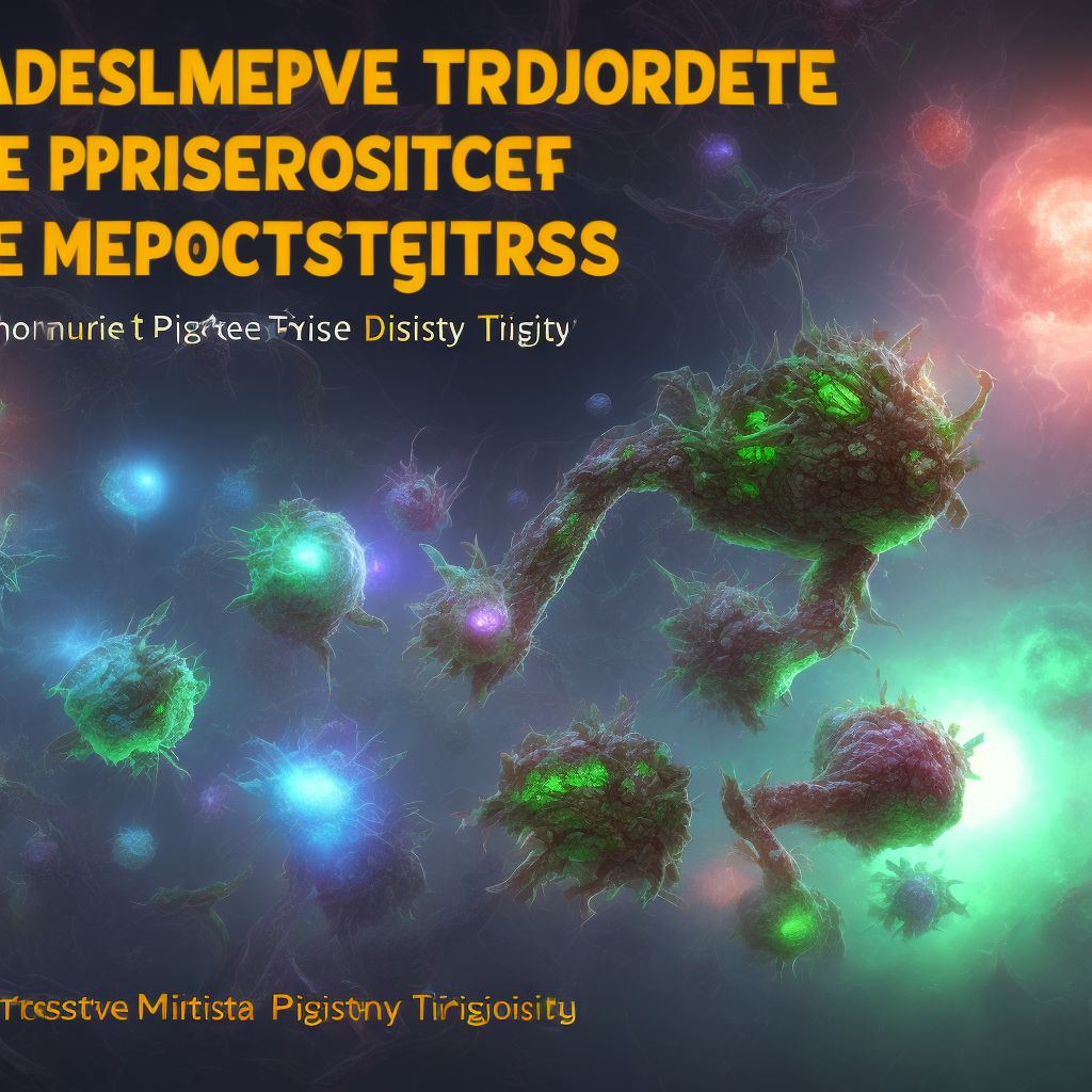 Adverse effect of other estrogens and progestogens, initial encounter digital illustration