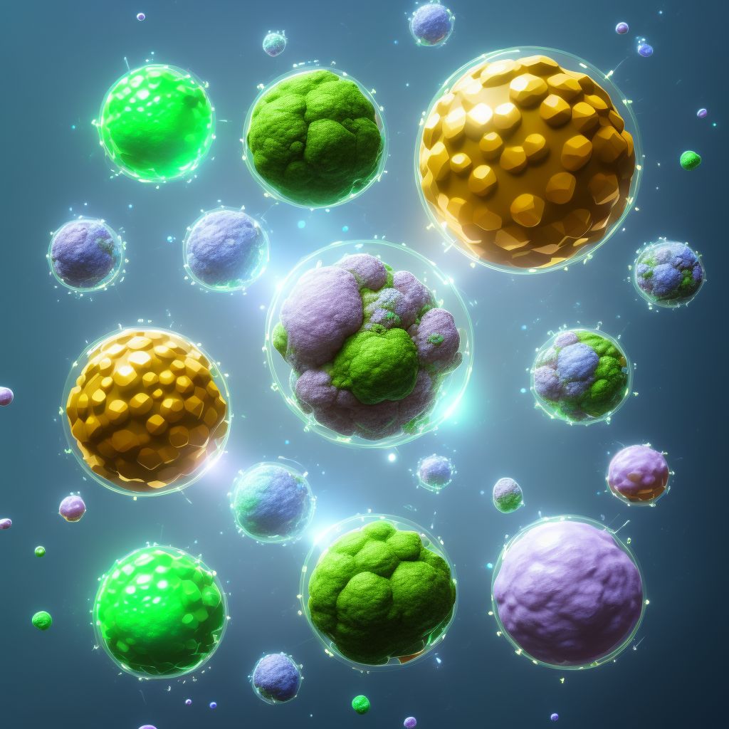 Underdosing of androgens and anabolic congeners, sequela digital illustration