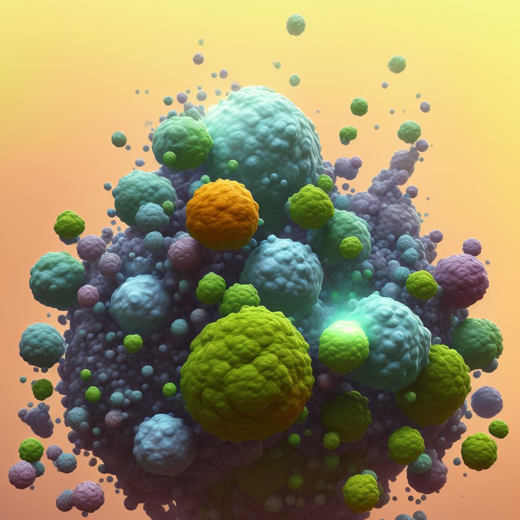 Underdosing of salicylates, sequela digital illustration