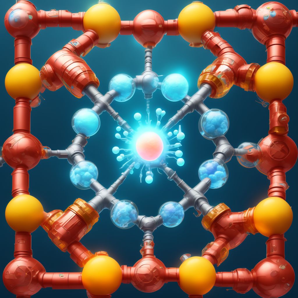 Underdosing of therapeutic gases, sequela digital illustration