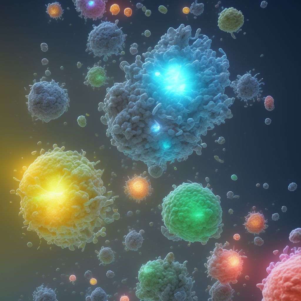 Underdosing of hydantoin derivatives, sequela digital illustration