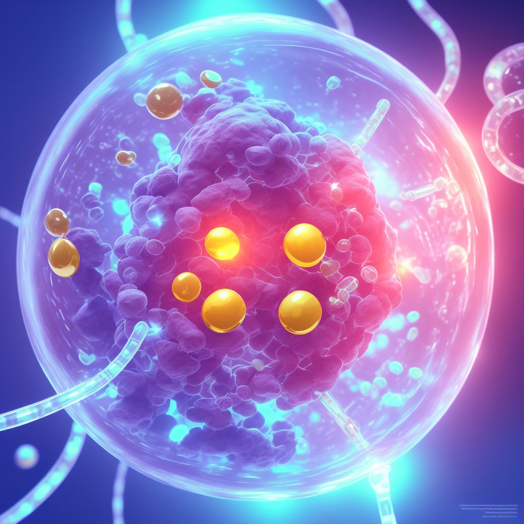 Underdosing of benzodiazepines, sequela digital illustration