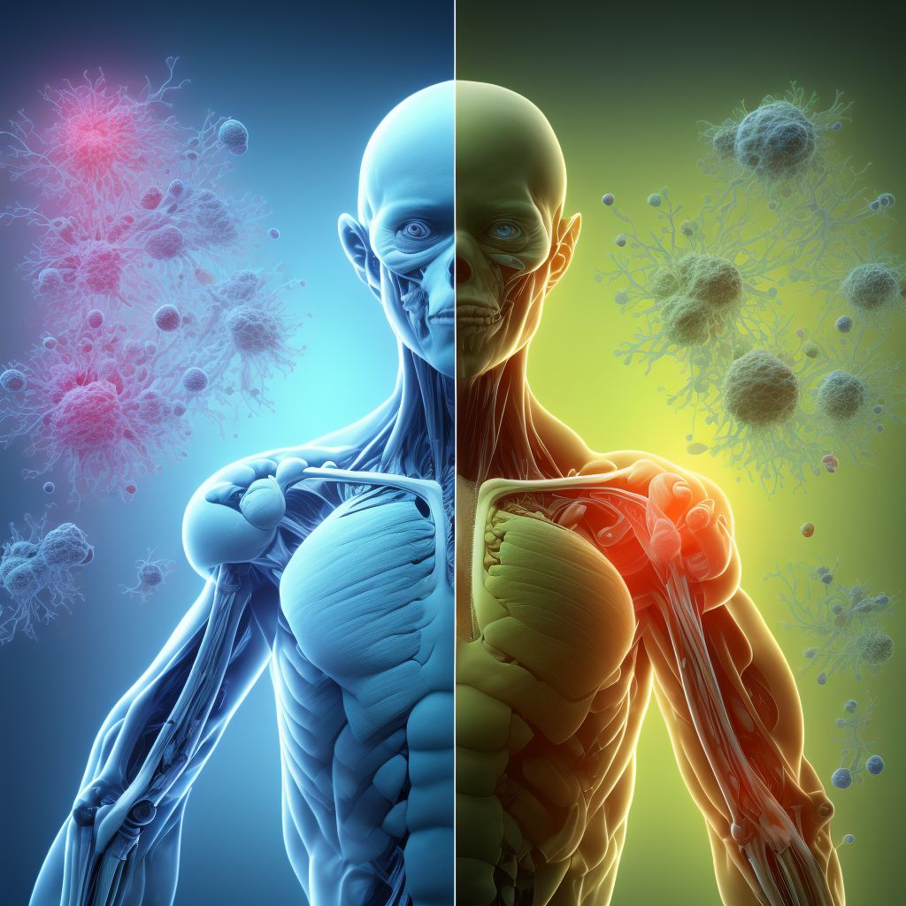 Adverse effect of antiparkinsonism drugs and other central muscle-tone depressants, sequela digital illustration