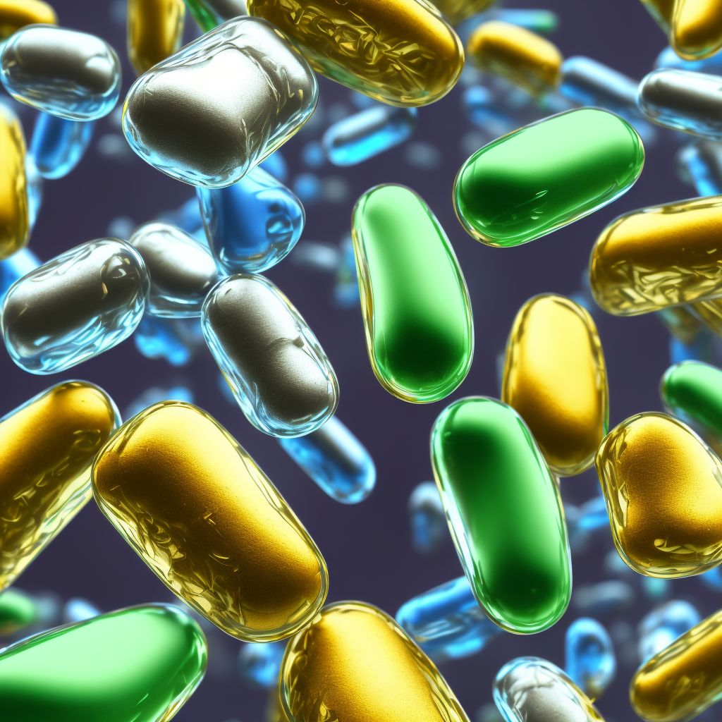 Underdosing of other antidepressants, subsequent encounter digital illustration