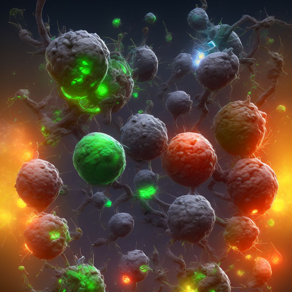 Poisoning by other parasympatholytics [anticholinergics and antimuscarinics] and spasmolytics, accidental (unintentional), sequela digital illustration