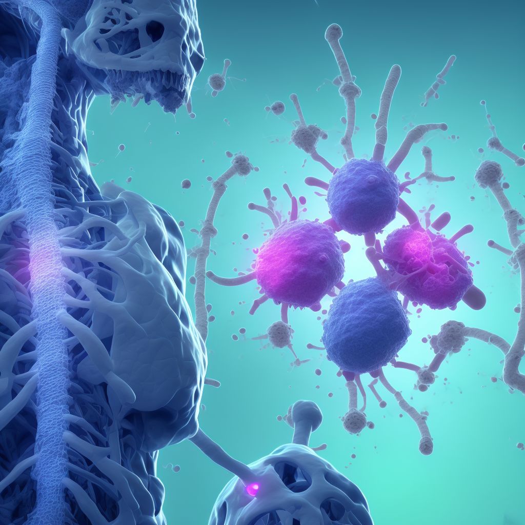 Poisoning by other parasympatholytics [anticholinergics and antimuscarinics] and spasmolytics, intentional self-harm, sequela digital illustration