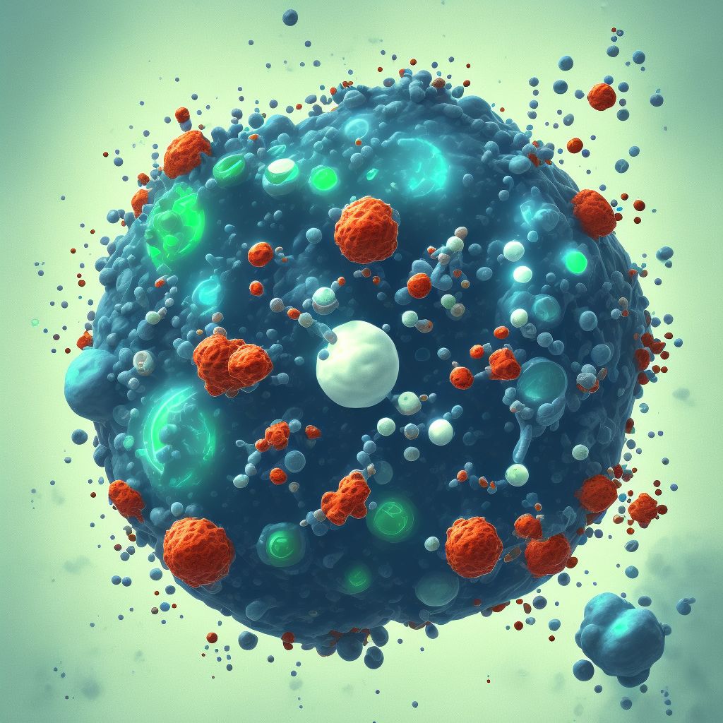 Poisoning by beta-adrenoreceptor antagonists, accidental (unintentional), sequela digital illustration