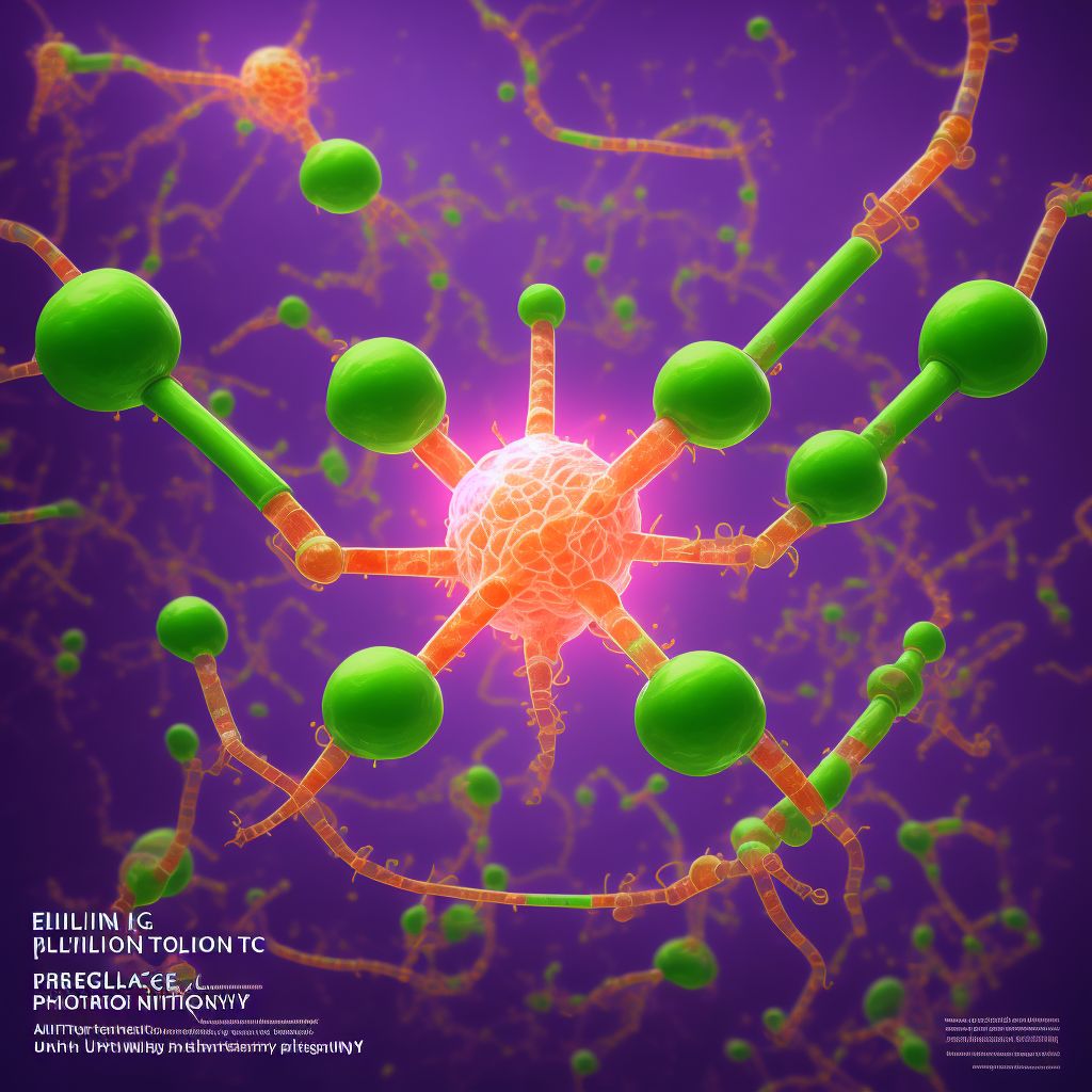 Poisoning by other drug primarily affecting the autonomic nervous system, undetermined, sequela digital illustration