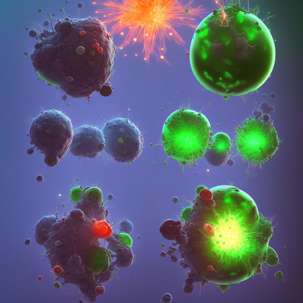 Poisoning by antineoplastic and immunosuppressive drugs, undetermined, subsequent encounter digital illustration