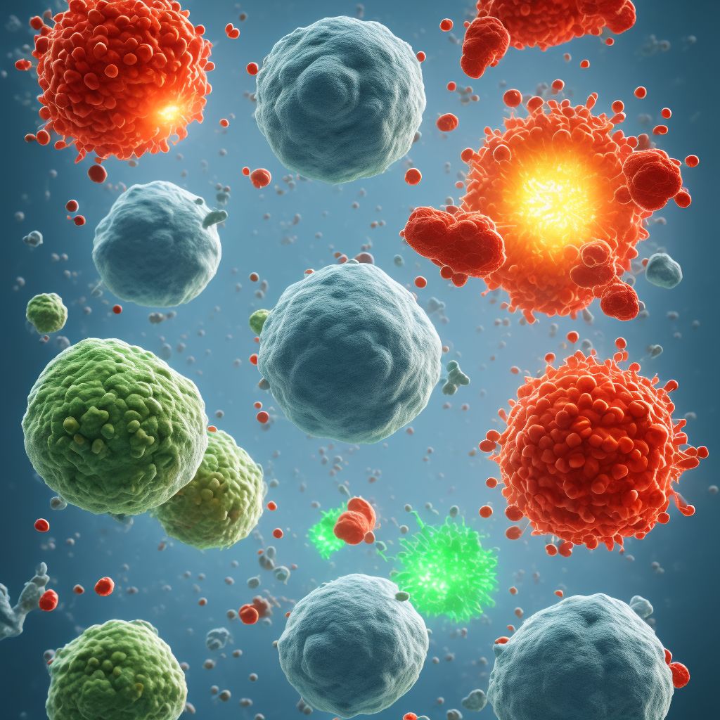 Adverse effect of anticoagulant antagonists, vitamin K and other coagulants, sequela digital illustration