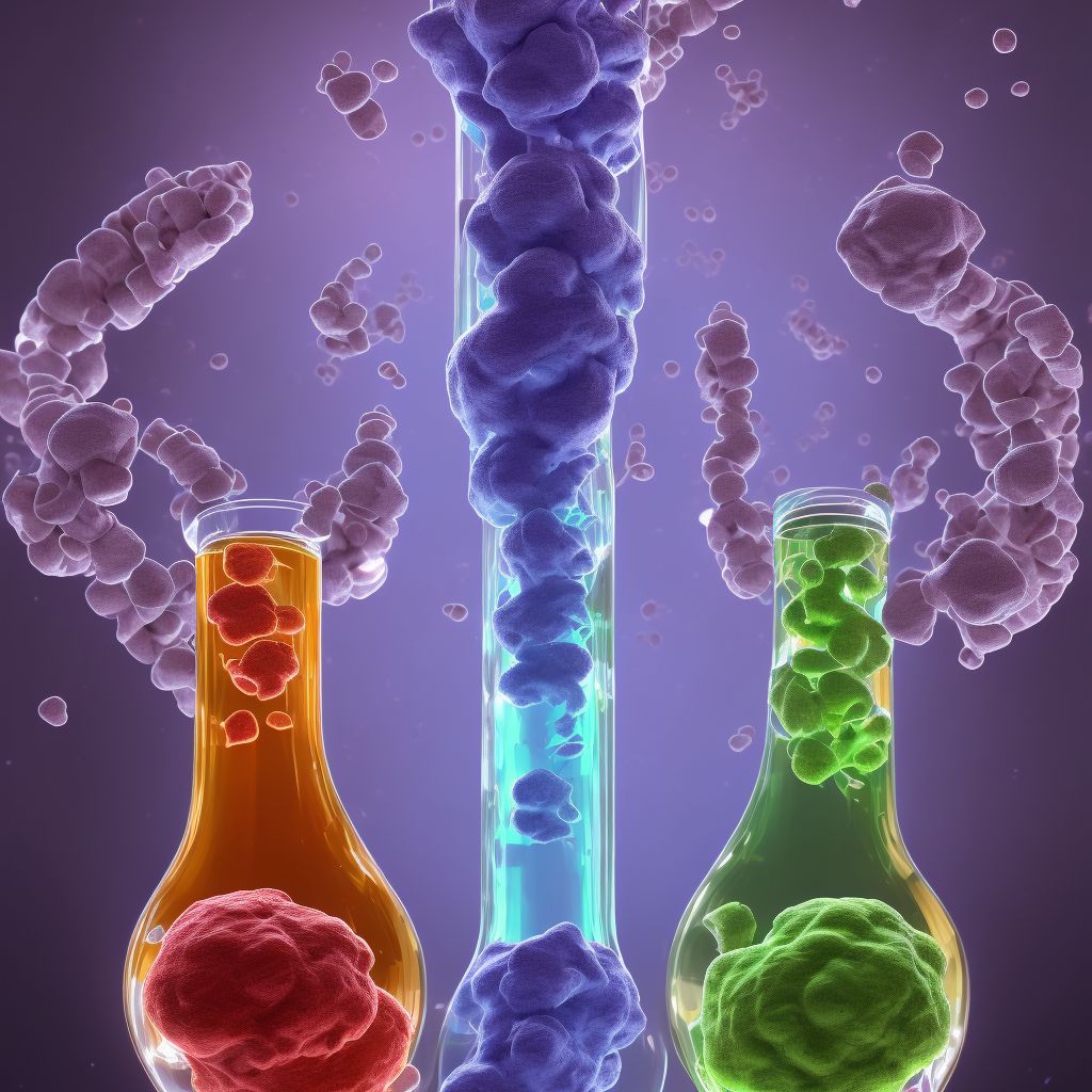 Poisoning by other primarily systemic and hematological agents, assault, sequela digital illustration