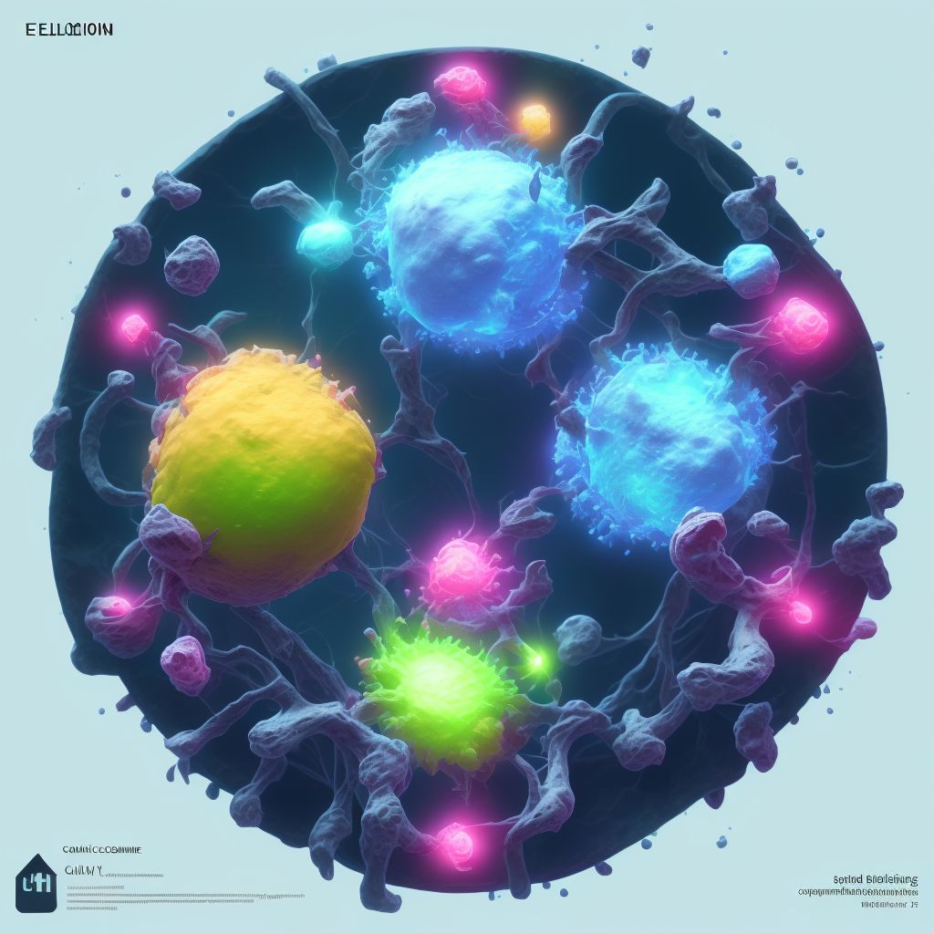 Poisoning by calcium-channel blockers, intentional self-harm, sequela digital illustration