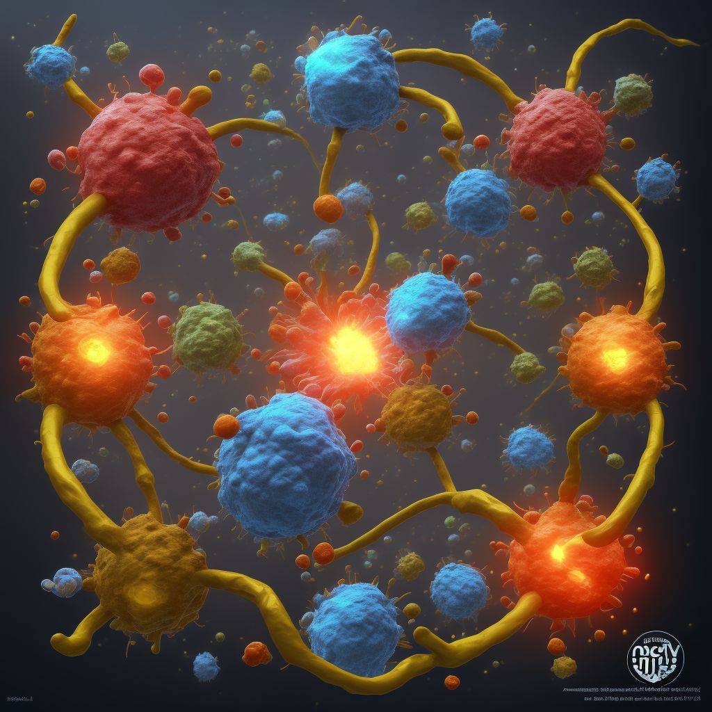 Adverse effect of coronary vasodilators, sequela digital illustration