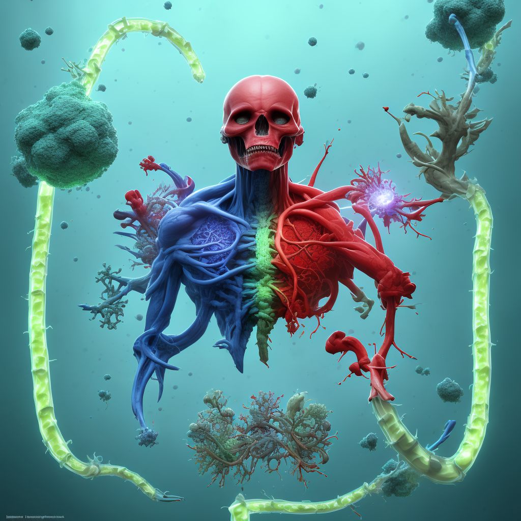 Poisoning by unspecified agents primarily affecting the cardiovascular system, undetermined, initial encounter digital illustration