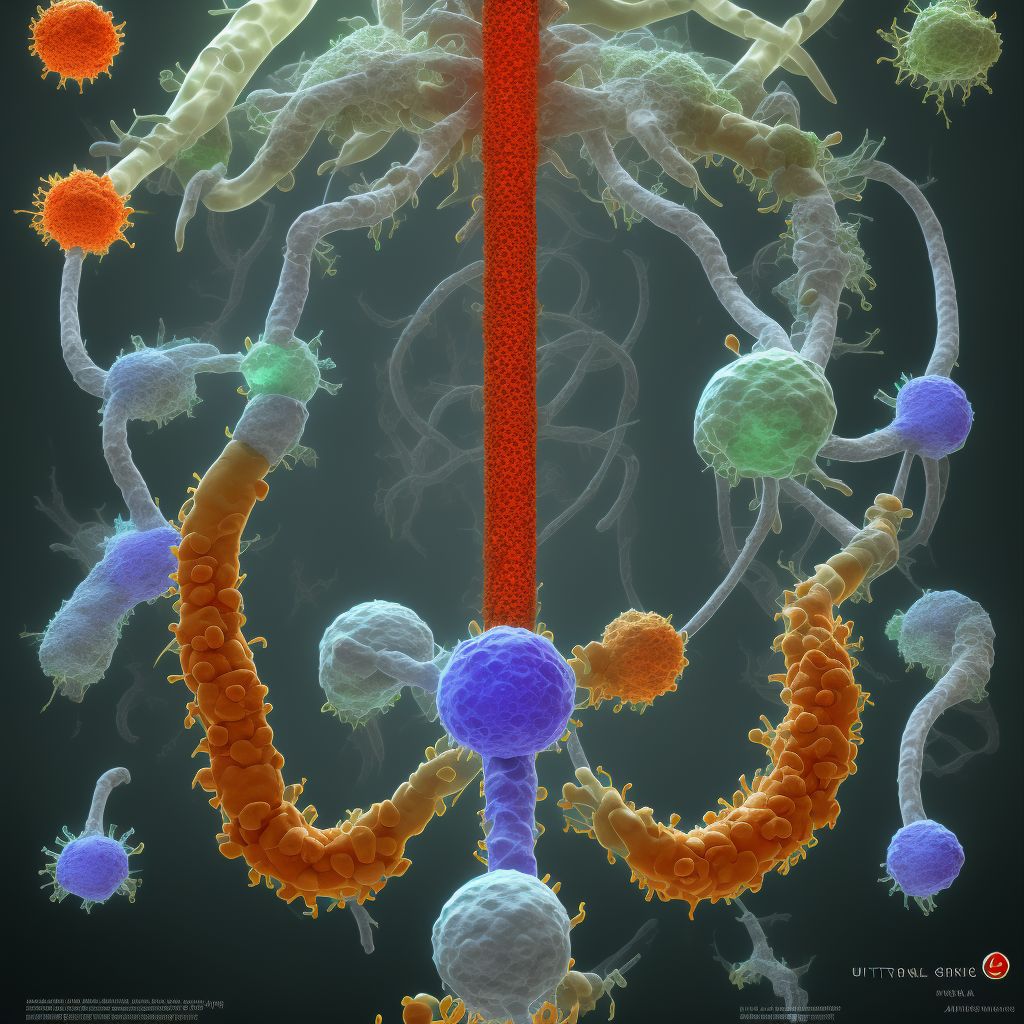 Poisoning by unspecified agents primarily affecting the gastrointestinal system, intentional self-harm, sequela digital illustration