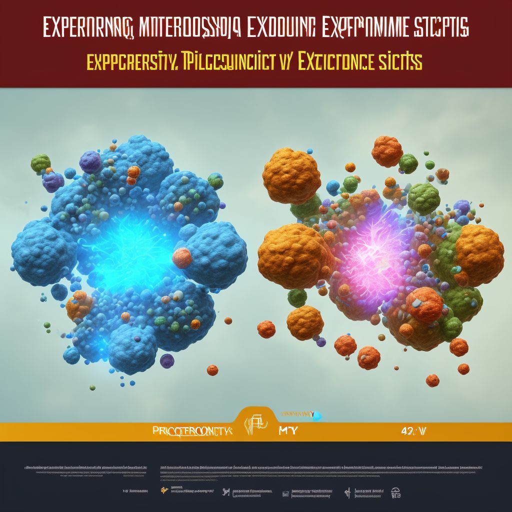 Underdosing of expectorants, sequela digital illustration