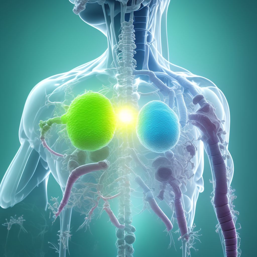 Poisoning by unspecified agents primarily acting on the respiratory system, undetermined, subsequent encounter digital illustration