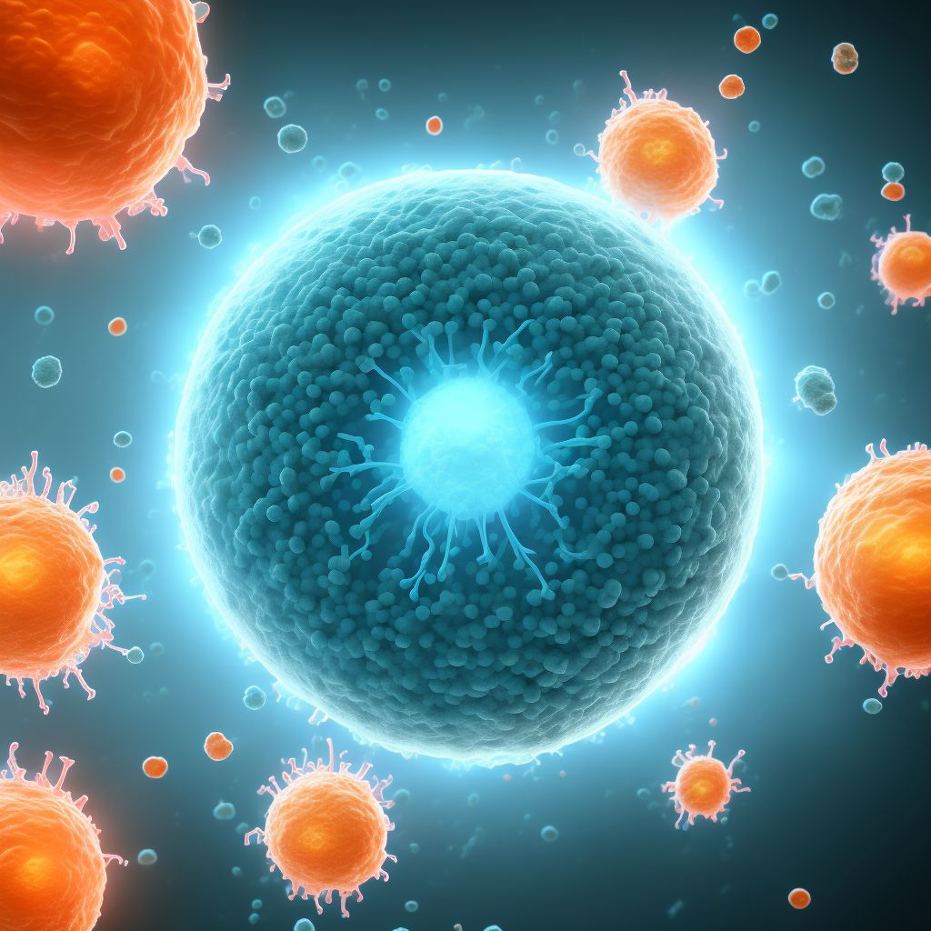 Adverse effect of unspecified agents primarily acting on the respiratory system, sequela digital illustration