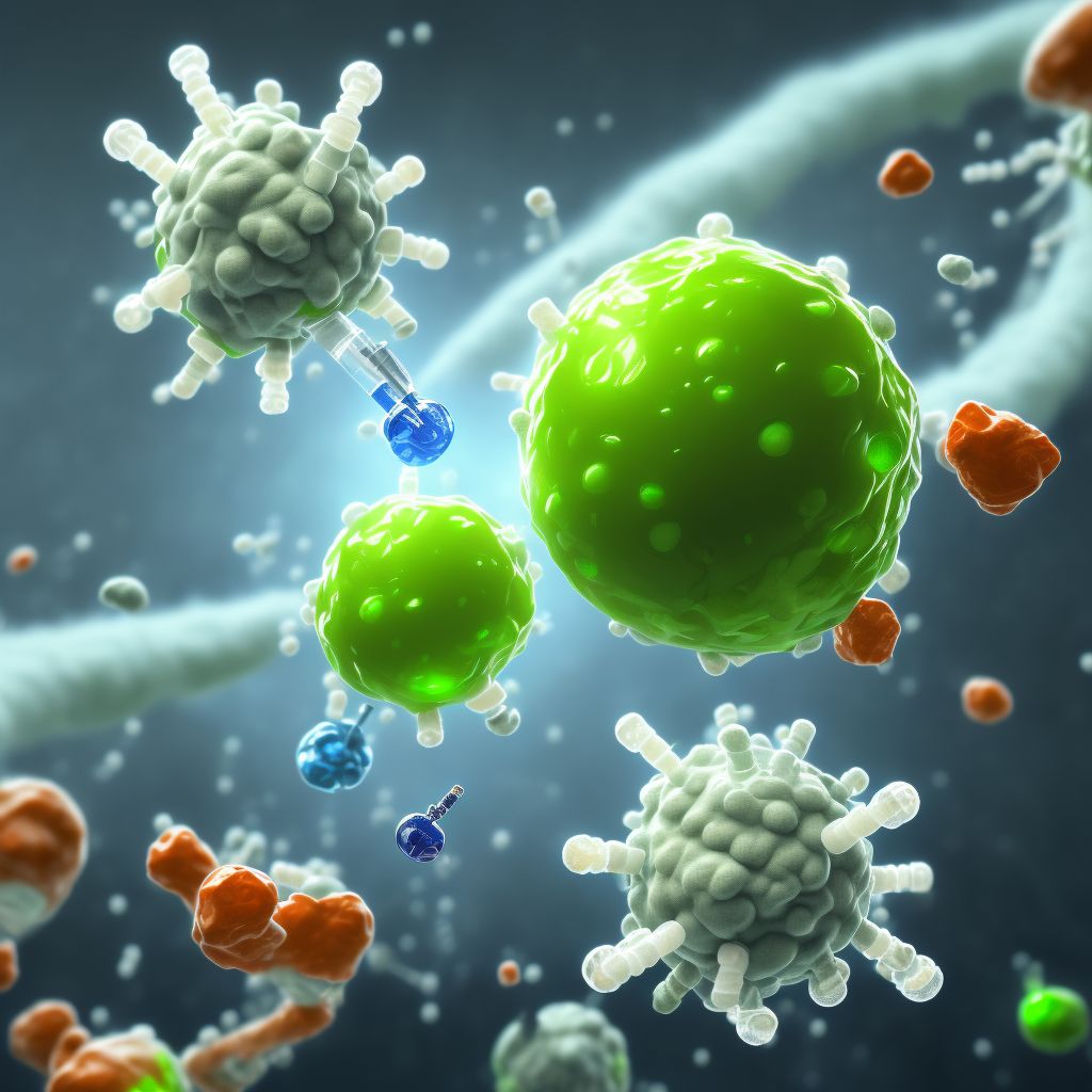 Poisoning by pertussis vaccine, including combinations with a pertussis component, intentional self-harm, initial encounter digital illustration