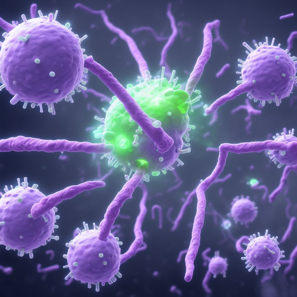 Poisoning by pertussis vaccine, including combinations with a pertussis component, undetermined, sequela digital illustration