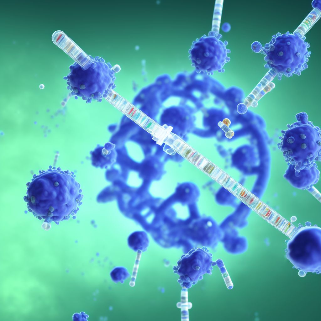 Underdosing of pertussis vaccine, including combinations with a pertussis component, sequela digital illustration