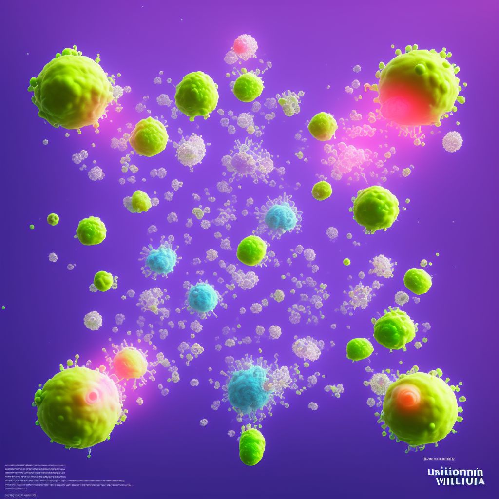 Poisoning by mixed bacterial vaccines without a pertussis component, undetermined, sequela digital illustration