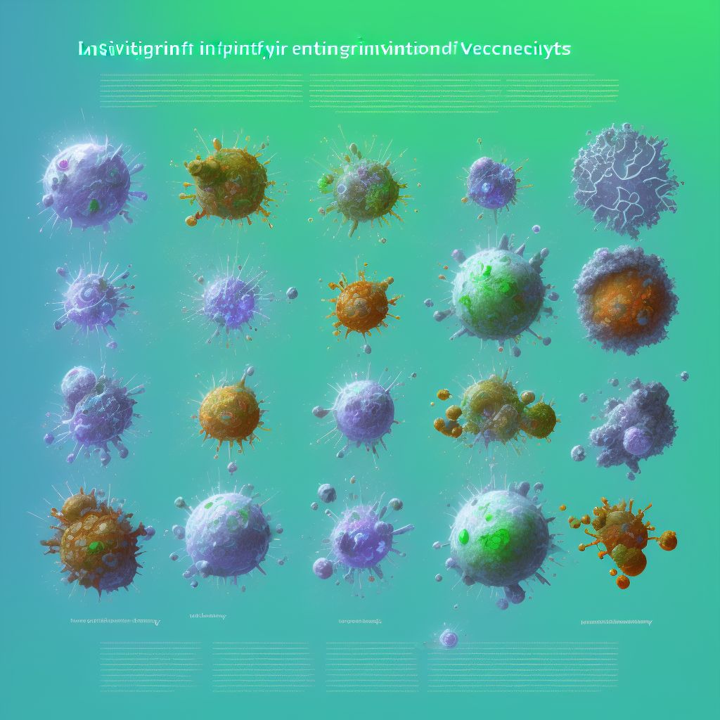 Poisoning by other viral vaccines, intentional self-harm, initial encounter digital illustration