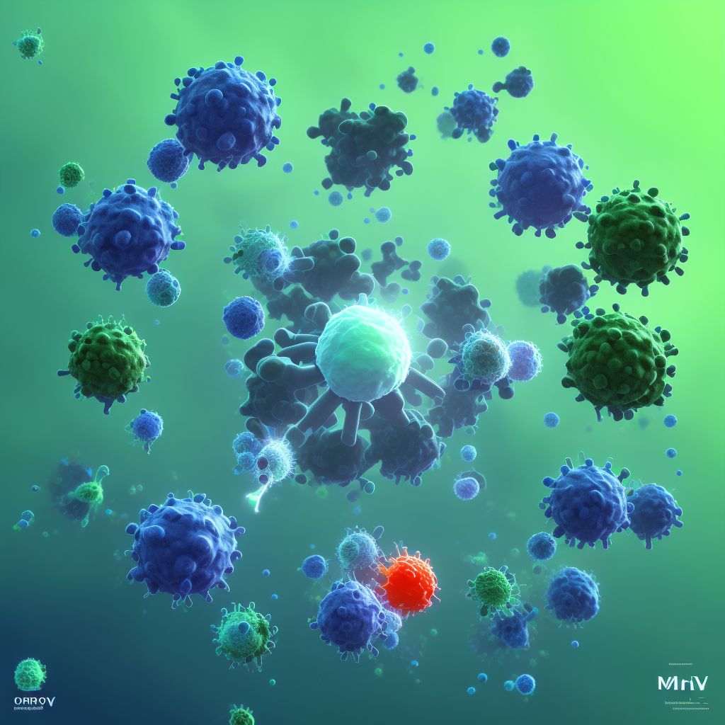 Underdosing of other viral vaccines, subsequent encounter digital illustration